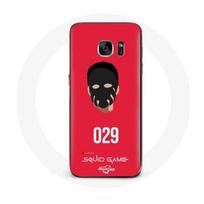 Coque pour Samsung Galaxy S6 Edge Squid Game Hwang Jun Ho Numéro 029