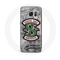 Coque pour Samsung Galaxy S6 edge Riverdale south side serpents logo
