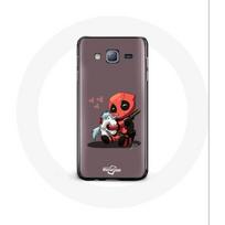 Coque pour Samsung Galaxy J7 DeadPool Unicorn Licorne