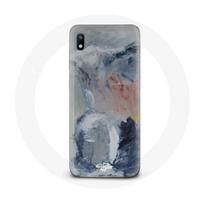 Coque pour Samsung Galaxy A10 Fond de texture abstraite gris pilka