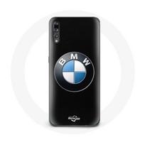 Coque pour Huawei P20 Pro BMW Logo fond noir