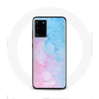Coque pour Samsung Galaxy S11 Plus Fond bleu rose