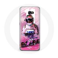 Coque pour samsung galaxy A5 2016 Formule 1 Sergio Pérez Pilote de F1 Rose