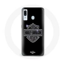 Coque pour Samsung Galaxy A40 Harley Davidson motorcycles logo