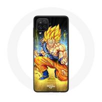 Coque pour Samsung Galaxy A22 4G Son goku dragon ball corps enervé