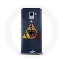 Coque pour Samsung Galaxy A6 2018 Game of Thrones Saison 8 Le Trône de Fer Triangle Logo Baratheon L