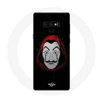 Coque pour Samsung Galaxy Note 9 La casa de papel Masque