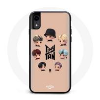 Coque pour Iphone X BTS TinyTAN Animation Affiche RM Jin Suga J-Hope Jimin V Et Jungkook