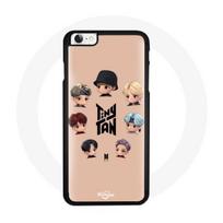Coque pour Iphone 6 BTS TinyTAN Animation Affiche RM Jin Suga J-Hope Jimin V Et Jungkook