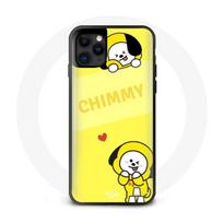 Coque pour Iphone 11 BTS Bangtan BT21 Chimmy Jimin Fond Jaune