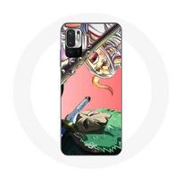 Coque pour Xiaomi Redmi Note 10 5G Yamato Et Zoro One Piece Anime Poster