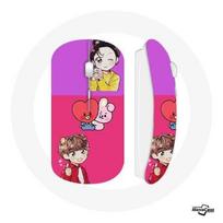 Souris Sans Fil BTS BT21 Cooky Et Tata Bangtan V Et Jungkook Fanart