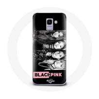 Coque pour Samsung Galaxy A6 2018 Blackpink Square One Album Affiche Chanson BOOMBAYAH