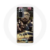 Coque pour Xiaomi Redmi Note 10 Pro Breaking Bad Heisenberg juoda