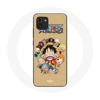 Coque pour Samsung Galaxy A03 One piece Manga Equipage du Chapeau de Paille