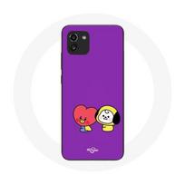 Coque pour Samsung Galaxy A03 BTS Bangtan Sonyeondan BT21 Tata V Chimmy Jimin juoda