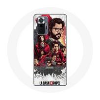 Coque pour Xiaomi Redmi Note 10 Pro La Casa De Papel affiche art juoda