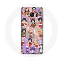 Coque pour Samsung Galaxy S6 Edge Demon slayer merry christmas affiche le cadeau de noël