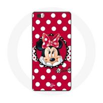 Coque pour Huawei P8 Minnie Mouse Dessin animé Rouge