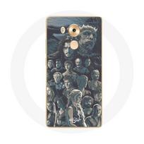 Coque pour Huawei Mate 8 Game of Thrones Saison 8 Le Trône de Fer Affiche Personnages Fond Gris pilka