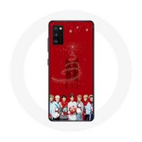 Coque pour Samsung Galaxy S20 Plus BTS Bangtan Garçons Fond Rouge Cadeau de Noël 2023