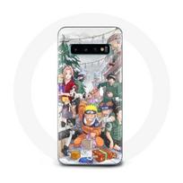 Coque pour Samsung Galaxy S10 Naruto Christmas Day Anime Manga