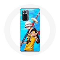 Coque pour Xiaomi Redmi Note 10 Pro One Piece Manga Trafalgar Law epée