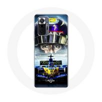 Coque pour Xiaomi Redmi Note 10 Pro Formule 1 Fernando Alonso Díaz pilote automobile espagnol de F1 juoda
