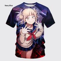New Himiko Toga 3D T-shirt Casual Summer Men's Short Sleeve Japanese Anime Unisex Fashion Hip Hop T-shirt 6XL