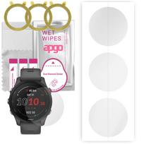 3x apgo Hidrogelio ekrano apsauga Garmin Forerunner 255, Hidrogelio plėvelė, su pozicionavimo sluoksniu, lengvas montavimas