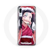 Protective Case - Maniacase - Samsung Galaxy A20e - Anime Demon Slayer - Flexible - Black