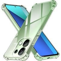 Dėklas, skirtas Xiaomi Redmi Note 13 4G Pro Plus + 5G 13C skaidrus telefono dėklas su sustiprintais kampais, buferis Slim Fit, atsparus smūgiams, lankstus TPU dėklas, skaidrus RedMi 13C balta