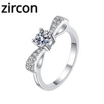 D spalvos 0,5 ct moissanito deimantinis žiedas moterims sterlingo sidabro s925 padengtas PT950 platinos lanko žiedas moterims mielas sidabrinis papuošalas 20 gray