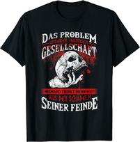 Skulls Of Enemies Norse Mythology Vikings Premium Unisex T-Shirt XXXXL black
