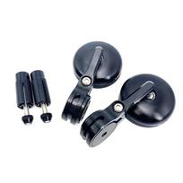 CNC Motorcycle ATV Handle Bar End Mirrors Handlebar Side Rearview Mirrors Blue Glass for Super-73 S1 S2 ZX RX Super 73 juoda