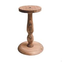 Hat Stand Wood Display Baseball Dome Shaped Holder Storage for Home Living