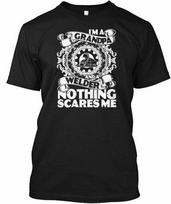 Im A Grandpa And Welder Nothing Scare Unisex T-Shirt XXXXL gray