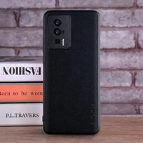Dėklas, skirtas Poco F5 Pro F5 5G coque Prabangios tekstilės Odinis minkštas kietas telefono dėklas, skirtas xiaomi poco f5 pro dėklas funda capa Poco F5 juoda