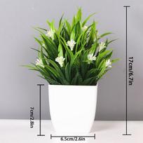 1PC Eucalyptus Bonsai Fake Flowers Tabletop Ornament Home Decor Artificial Plants Plants Bonsai