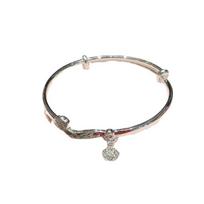 Zuyin 999.9 Ruyi Budos ranka Rankų darbo Handan gėlė Grynas sidabras Laimingas debesis Palaimos simbolis Apyrankė Adjustable size