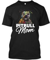 Pitbull Dog Pit Bull Mom Unisex marškinėliai S