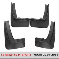 Automobilio purvasargiai sparnai purvasaugiai apsaugos nuo purvo tinka BMW X5 M-Sport 2014 2015 2016 2017 2018 2014-2018 black