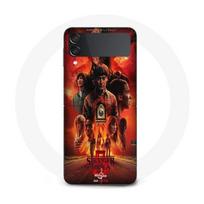 Dėklas Samsung Galaxy Z Flip4 Stranger Things 5 sezonas plakatas