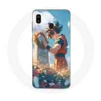 Samsung Galaxy A20 Case Akira Toriyama Son Goku Falls