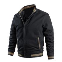 Skrydžio striukė pavasario rudens vyrų Air Force One Jacket plius dydžio striukė M juoda