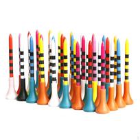 High-Quality Golf Tees for Enhanced Performance and Longevity 8.3cmx1.7cm black