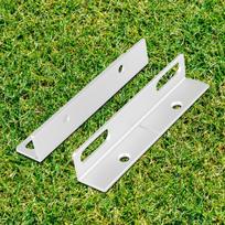 2Pcs Golf Putting Gate Practice Putter Stabilizer Portable Gift Accessory for Game Outdoor sidabras