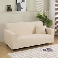 Elastingas sofos užvalkalas svetainei, tampus poliarinio fliso fotelio užvalkalas 1/2/3/4 vietų, L formos kampinė sofa 1 SEAT (90-140CM)