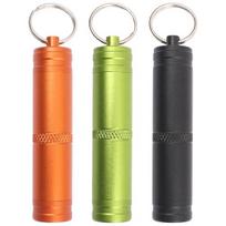 Pill Storage Case Vibrant Color Rust-proof Good Sealing Effect Waterproof Easy to Carry Store Pills Storage Organizer Case for Travel A