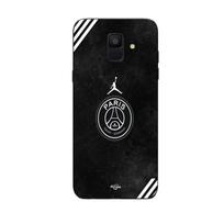 Coque Maniacase pour Samsung Galaxy A6 2018 psg jordan logo noir juoda